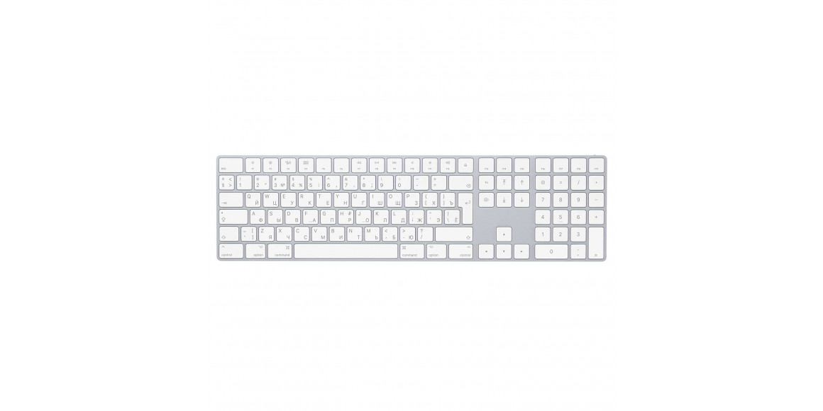 Клавиатура APPLE Magic Keyboard witch Numeric Keypad (Silver) A1843 (MXCJ3RS/A)