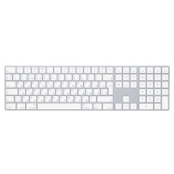 Клавиатура APPLE Magic Keyboard witch Numeric Keypad (Silver) A1843 (MXCJ3RS/A)