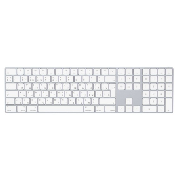 Keyboard APPLE Magic Keyboard witch Numeric Keypad (Silver) A1843 (MXCJ3RS/A)