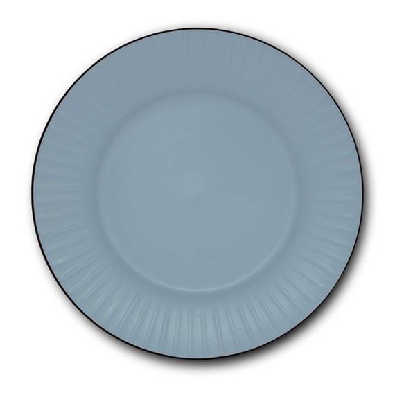 Тарелка NAVA 10-017-002 PENELOPE DESSERT BLUE 20CM 