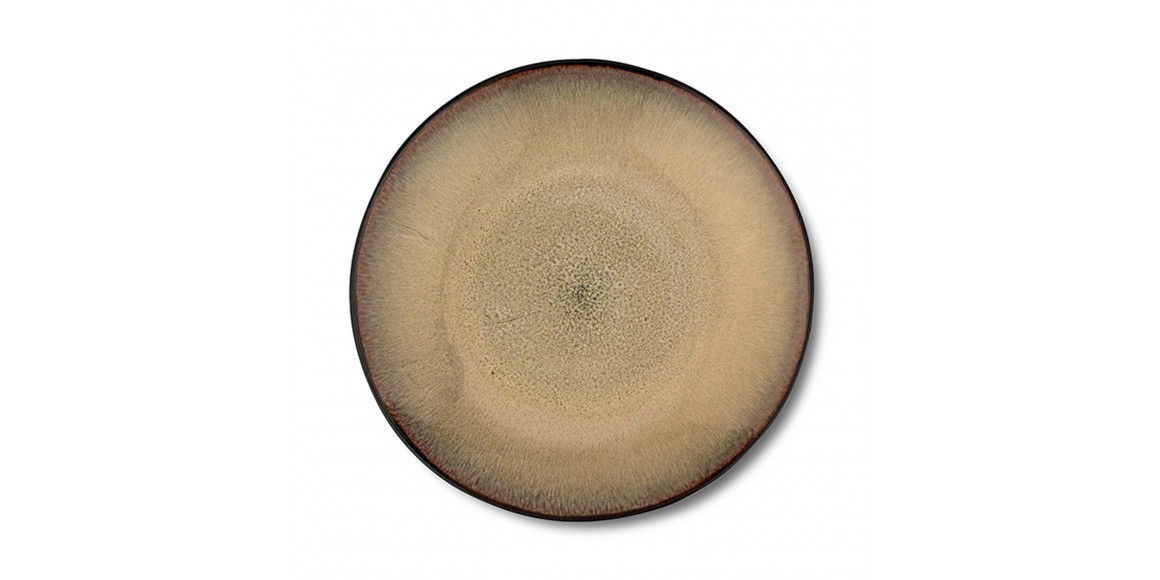 Тарелка NAVA 10-017-031 SKYLAR DINNER BROWN 27CM 