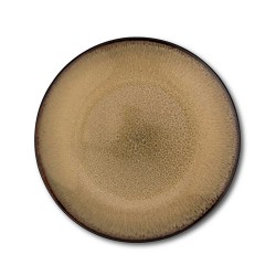 Plate NAVA 10-017-032 SKYLAR DESSERT BROWN 20CM 