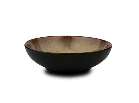Plate NAVA 10-017-033 SKYLAR SOUP BROWN 20CM 
