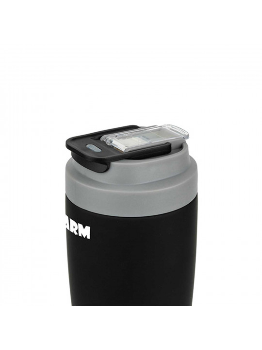Թերմոս NAVA 10-110-035 WE CARE TRAVEL MUG W/STRAW BLACK 500ML 