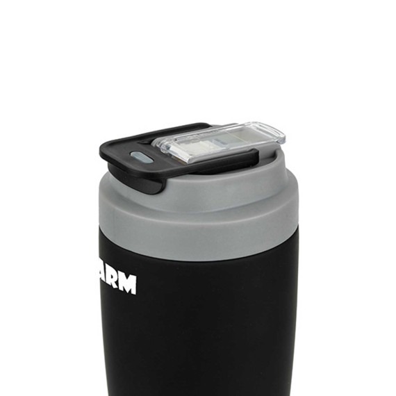 Термос NAVA 10-110-035 WE CARE TRAVEL MUG W/STRAW BLACK 500ML 