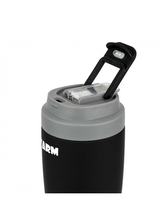 Թերմոս NAVA 10-110-035 WE CARE TRAVEL MUG W/STRAW BLACK 500ML 