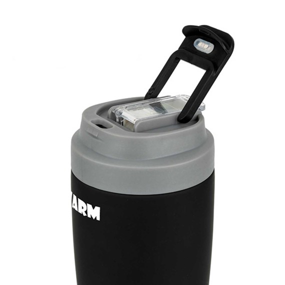 Термос NAVA 10-110-035 WE CARE TRAVEL MUG W/STRAW BLACK 500ML 