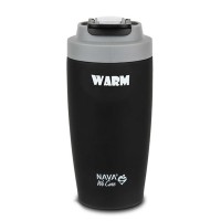 Termos NAVA 10-110-035 WE CARE TRAVEL MUG W/STRAW BLACK 500ML 