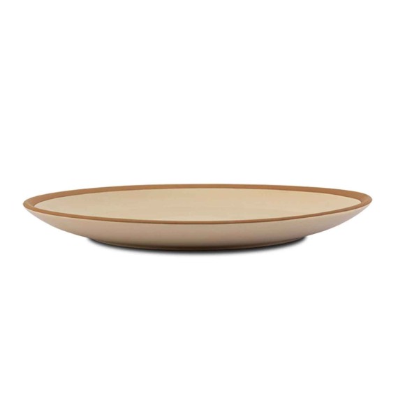 Тарелка NAVA 10-141-080 STONWARE ATHENA BEIGE DINNER 27CM 