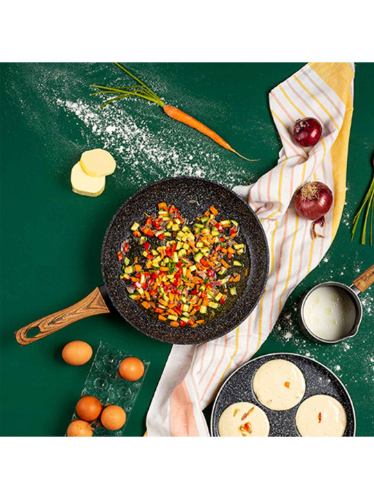 Frypan NAVA 10-144-101 STONE  NATURE 24CM 
