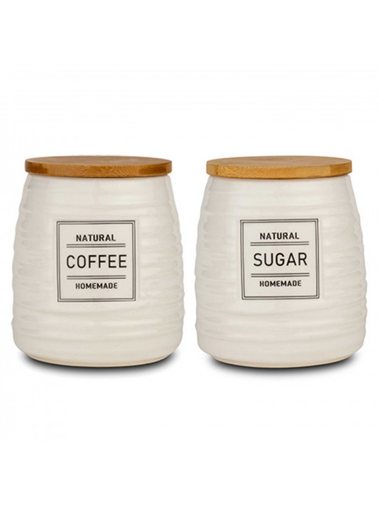 Անոթ NAVA 10-191-002 COFFEE-SUGAR SET 2PC 780ML 