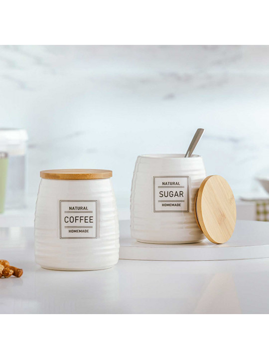 Անոթ NAVA 10-191-002 COFFEE-SUGAR SET 2PC 780ML 