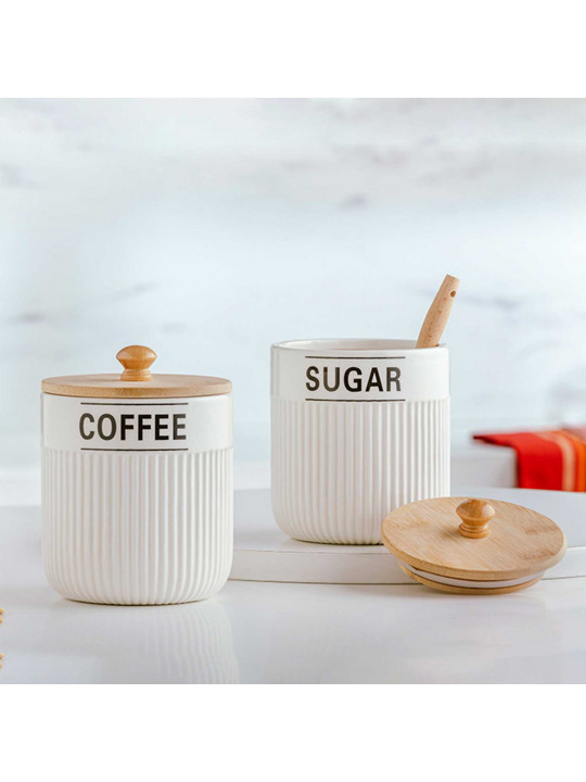 Անոթ NAVA 10-191-003 COFFEE-SUGAR SET 2PC 850ML 