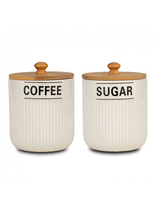 Անոթ NAVA 10-191-003 COFFEE-SUGAR SET 2PC 850ML 