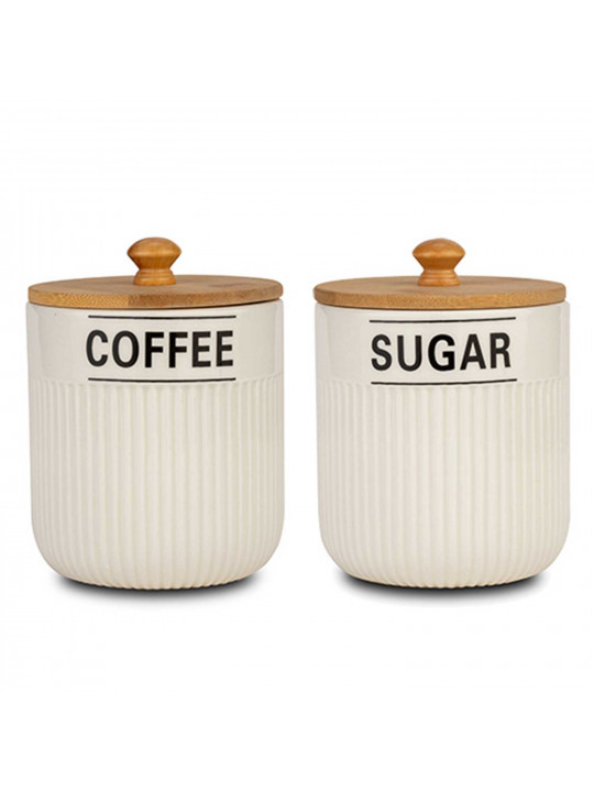 Անոթ NAVA 10-191-008 COFFEE-SUGAR SET 2PC 850ML 