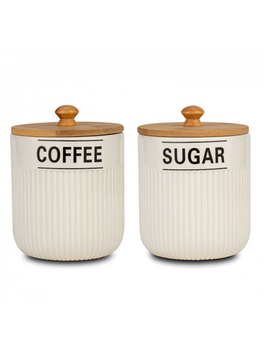 Անոթ NAVA 10-191-009 COFFEE-SUGAR SET 2PC 850ML 