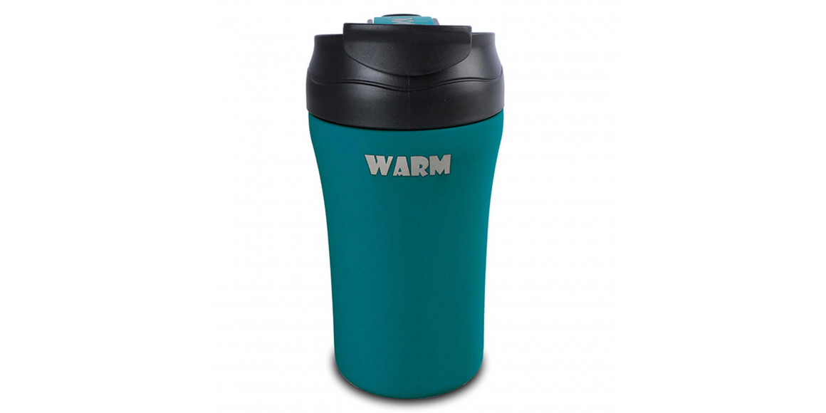 Термос NAVA 10-262-150 S.STEEL WE CARE TRAVEL MUG W/STRAW PETROL 450ML 