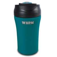 Termos NAVA 10-262-150 S.STEEL WE CARE TRAVEL MUG W/STRAW PETROL 450ML 