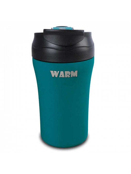 Թերմոս NAVA 10-262-150 S.STEEL WE CARE TRAVEL MUG W/STRAW PETROL 450ML 