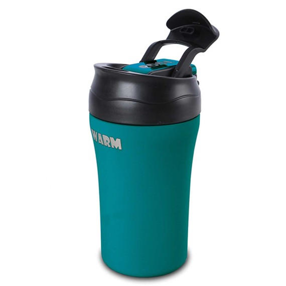 Termos NAVA 10-262-150 S.STEEL WE CARE TRAVEL MUG W/STRAW PETROL 450ML 