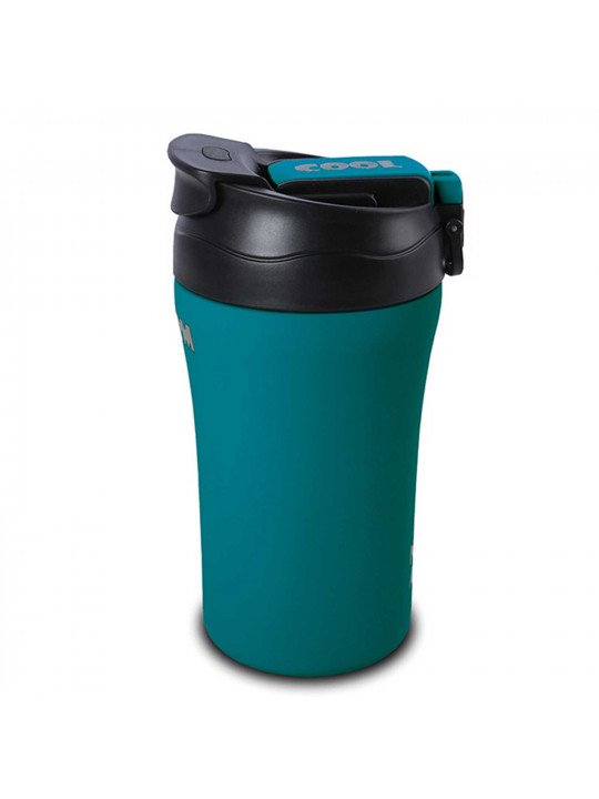 Թերմոս NAVA 10-262-150 S.STEEL WE CARE TRAVEL MUG W/STRAW PETROL 450ML 