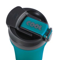 Termos NAVA 10-262-150 S.STEEL WE CARE TRAVEL MUG W/STRAW PETROL 450ML 