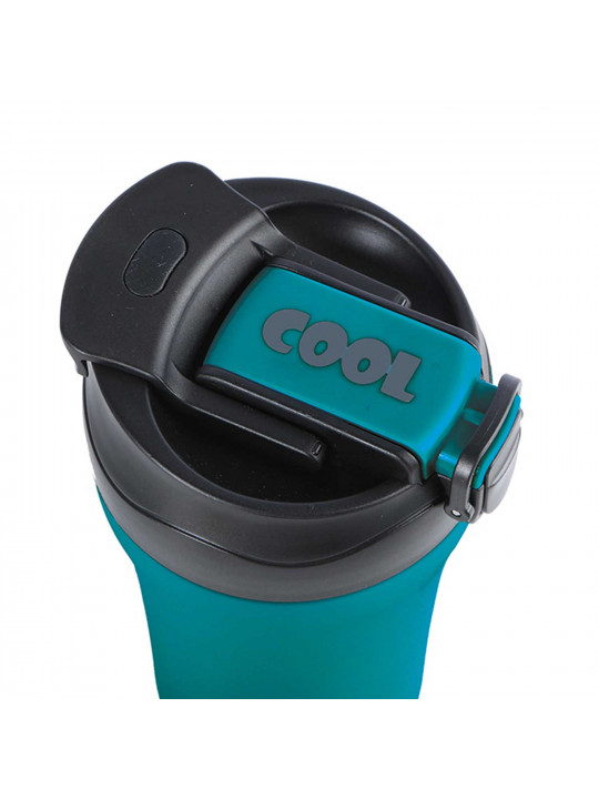 Թերմոս NAVA 10-262-150 S.STEEL WE CARE TRAVEL MUG W/STRAW PETROL 450ML 