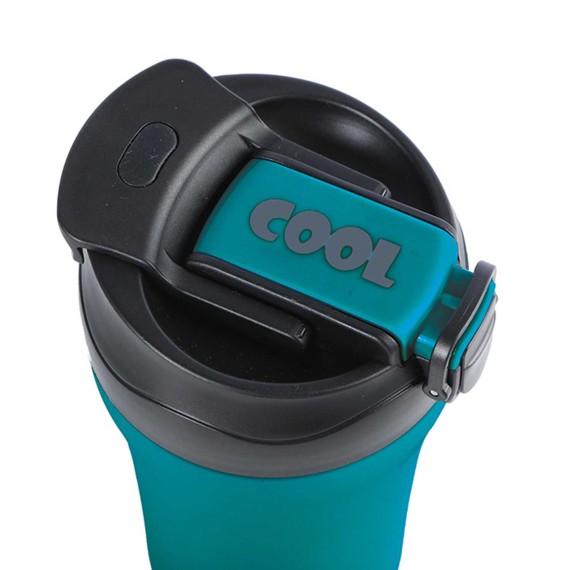 Termos NAVA 10-262-150 S.STEEL WE CARE TRAVEL MUG W/STRAW PETROL 450ML 