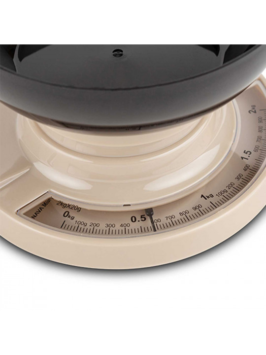 Չափիչներ NAVA 10-274-020 ANALOG SCALE BOWL MISTY 2KG 