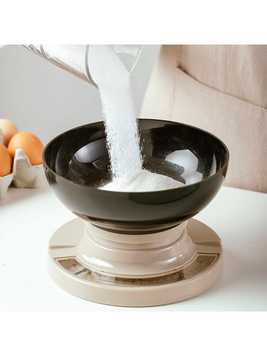 Չափիչներ NAVA 10-274-020 ANALOG SCALE BOWL MISTY 2KG 