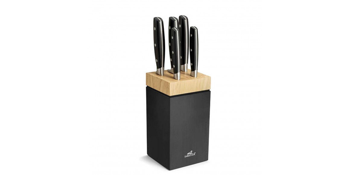 Դանակներ եվ աքսեսուարներ SABATIER 663080 SEATTLE SET KNIFE BLOCK /5 KNIFE 