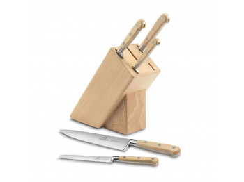 Դանակներ եվ աքսեսուարներ SABATIER 664387 VERNEUIL SET KNIFE BLOCK /5 KNIFE 