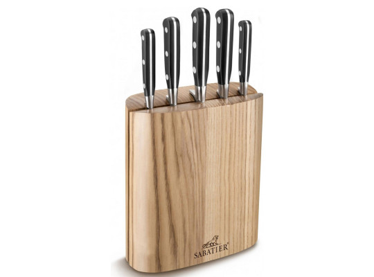 Դանակներ եվ աքսեսուարներ SABATIER 665084 BORNEO SET KNIFE BLOCK /5 KNIFE 