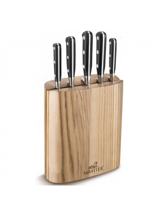 Դանակներ եվ աքսեսուարներ SABATIER 665084 BORNEO SET KNIFE BLOCK /5 KNIFE 
