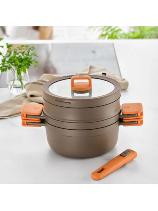 Կաթսաներ BRA A360524 COMPAC SAUCEPAN 24CM 