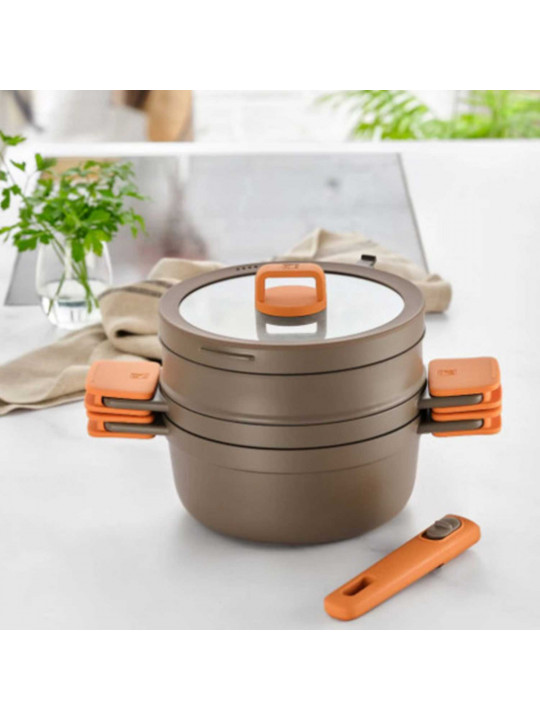 Կաթսաներ BRA A360528 COMPAC SAUCEPAN 28CM 