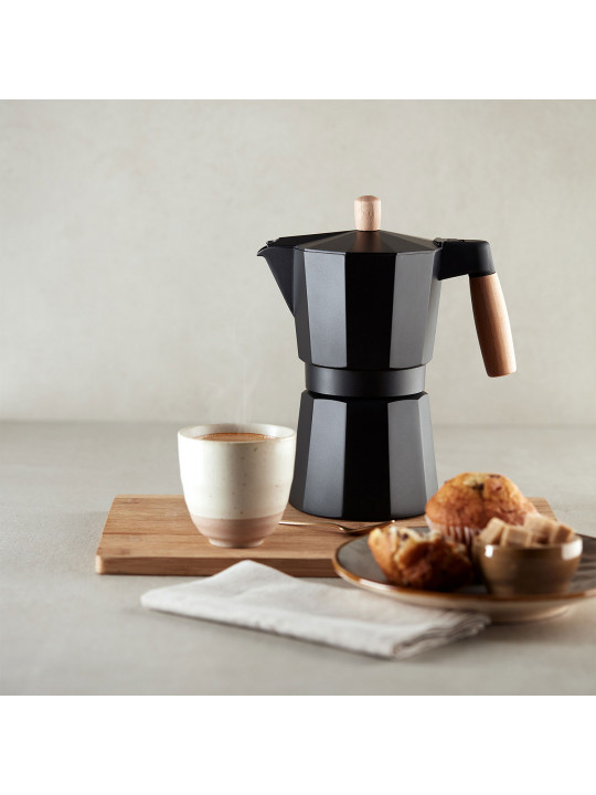 Սրճեփ BRA A791706 MARKET 6 CUPS WOOD HANDLE 