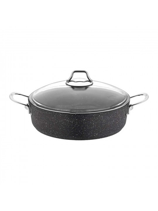 Կաթսաներ FALEZ BLN3015 BLACK LINE S.S HANDLE SAUCEPAN 24CM 