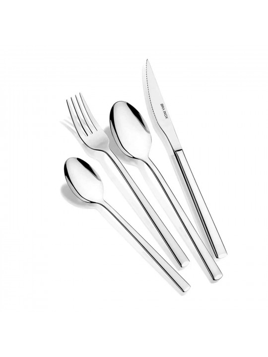 Սեղանի դանակ-պատառաքաղ BRA A048075 VERONA 75PC SET W/STEAK KNIFE 