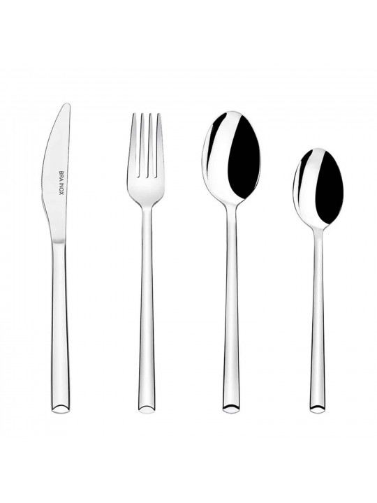 Սեղանի դանակ-պատառաքաղ BRA A048075 VERONA 75PC SET W/STEAK KNIFE 