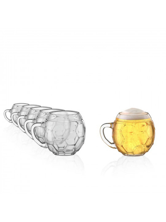 Cup STOLZLE LAUSITZ D52250H001 BEER SOCCER 400ML (40088/60) (006042)