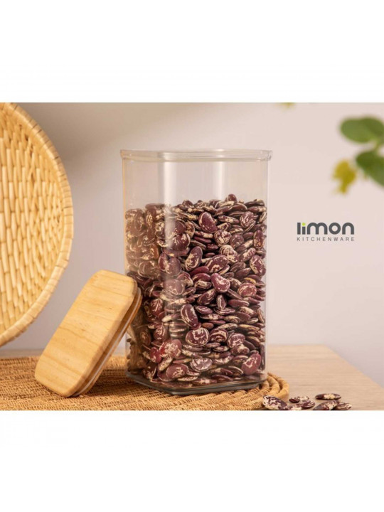 Անոթ LIMON 220759 SARINA W/LID WOOD 1.9L (908220)