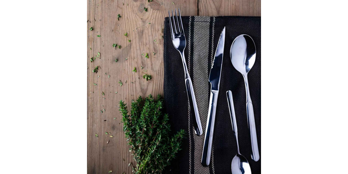 Набор столовых приборов MONIX M114974 MILAN 24PC SET (E) W/STEAK KNIFE 