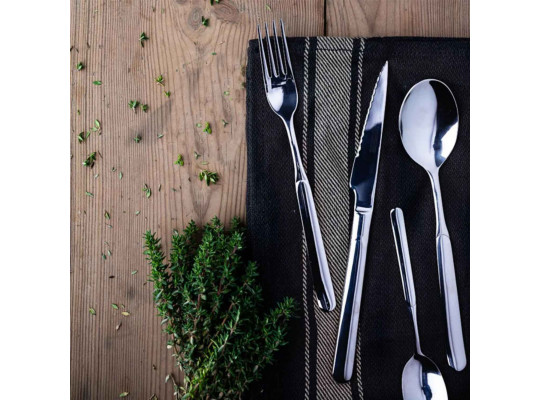 Սեղանի դանակ-պատառաքաղ MONIX M114974 MILAN 24PC SET (E) W/STEAK KNIFE 