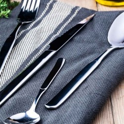 Table cutlery MONIX M114974 MILAN 24PC SET (E) W/STEAK KNIFE 