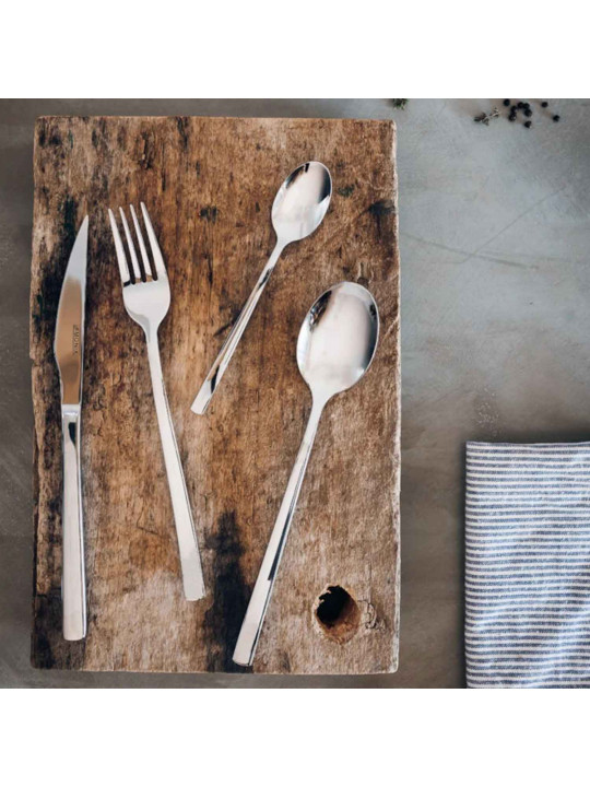 Սեղանի դանակ-պատառաքաղ MONIX M201074 GENOVA 24PC SET W/STEAK KNIFE 