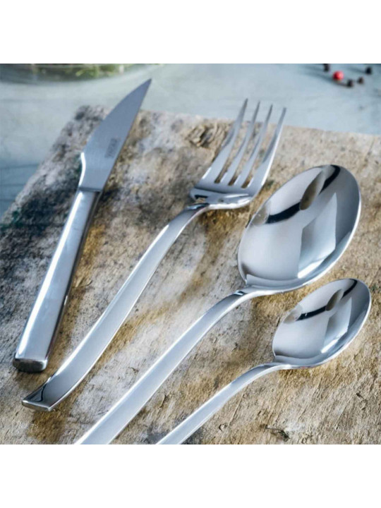 Սեղանի դանակ-պատառաքաղ MONIX M201074 GENOVA 24PC SET W/STEAK KNIFE 