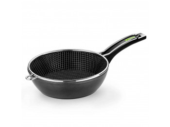 Թավա MONIX M481328 GREEN DEEP FRYING W/BASKET 28CM 