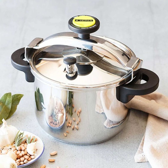 Кастрюля скороварка MONIX M530004 CLASSICA S.STEEL 10L 