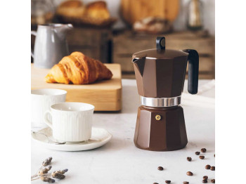 Кофеварка MONIX M671006 NEW CREAM 6 CUPS BROWN 
